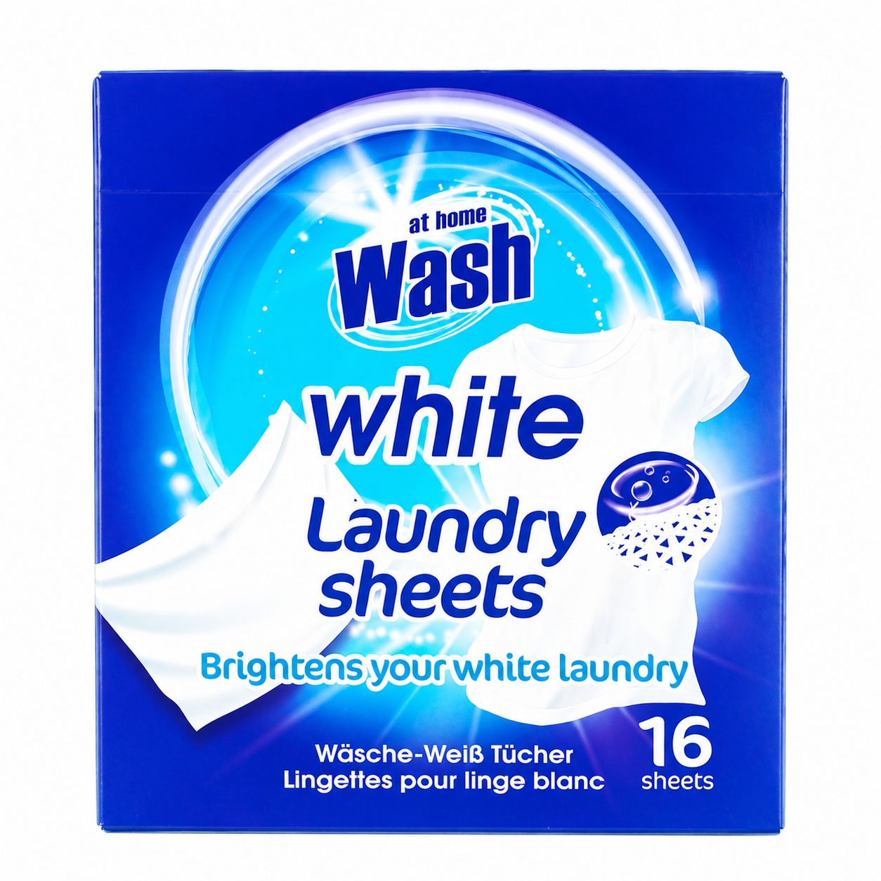 Servetele captatoare de culoare pentru rufe albe At Home Wash