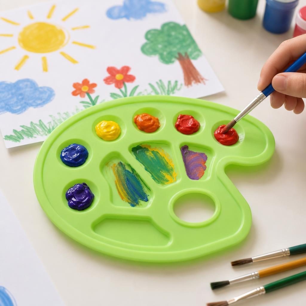 Children's Paint Palette - TTSP-64 (Green)