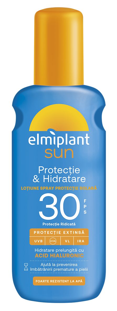 Crema de Soare Elmiplant Sun SPF 30 cu Acid Hialuronic