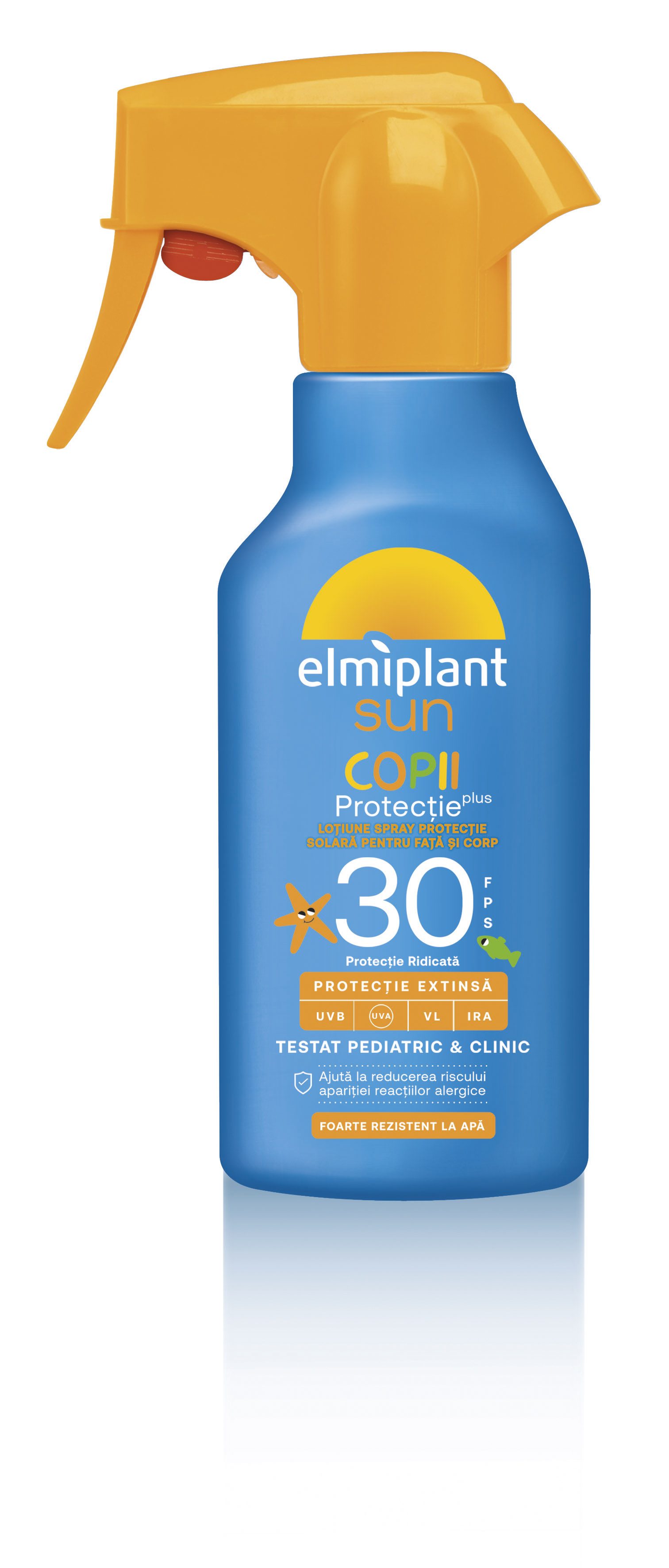 Lotiune Spray Pentru Protectie Solara Pentru Copii Elmiplant Sun SPF 30