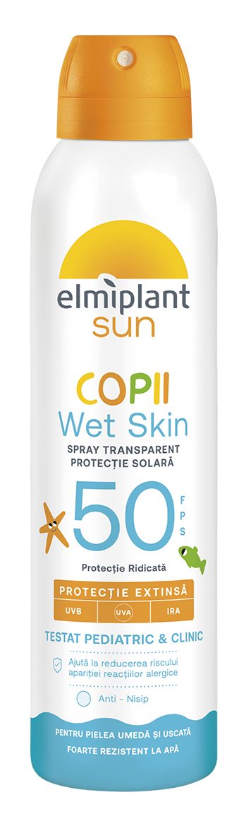Crema de Soare Elmiplant Sun SPF 50 Spray Transparent Pentru Copii