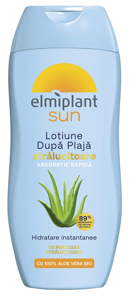 Crema Hidratanta Dupa Plaja Elmiplant Sun Lapte Hidratant cu Efect Stralucitor 200ml