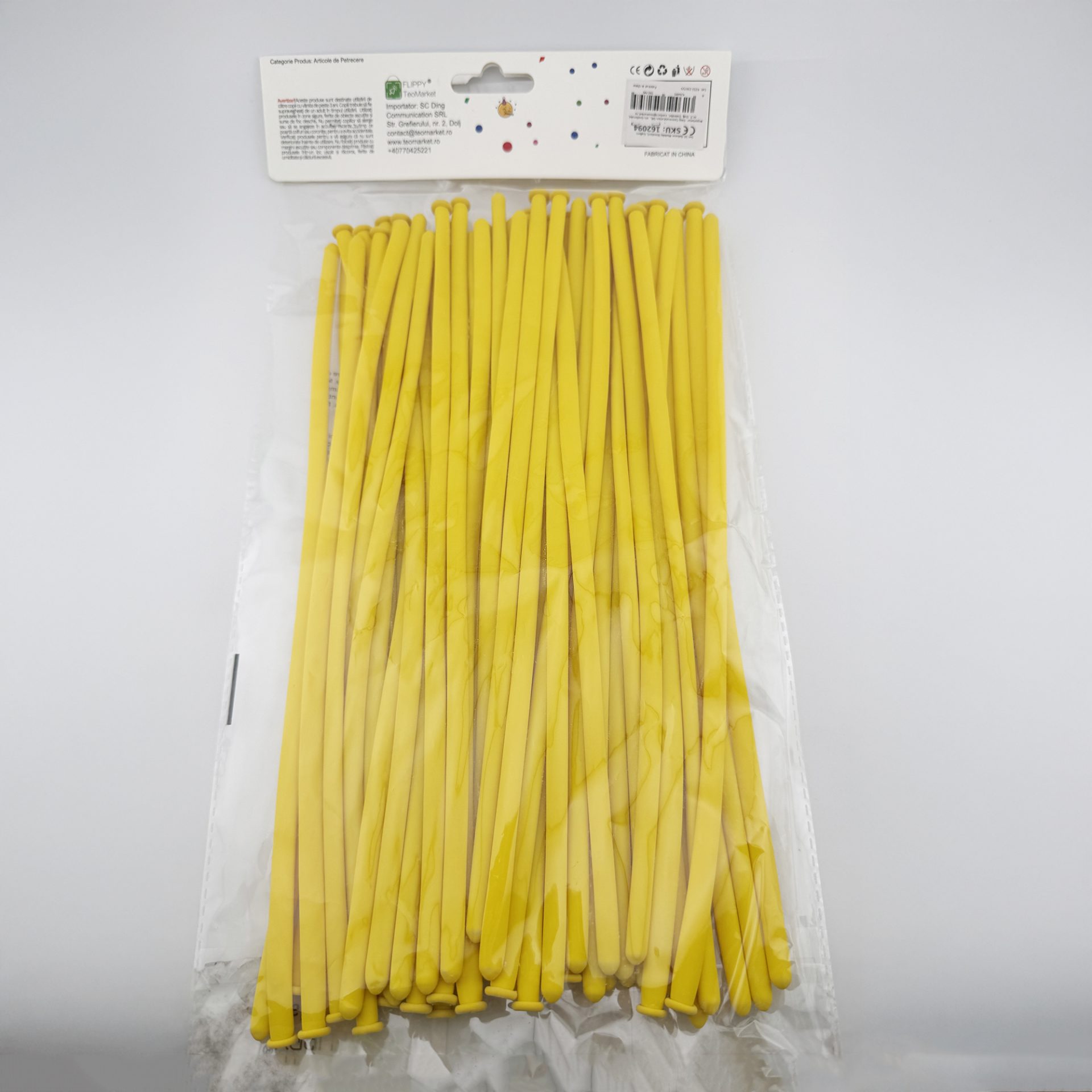 Set complet 50 baloane modelaj gata pentru utilizare