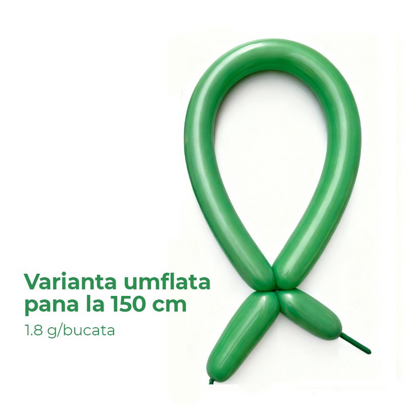 Detaliu baloane de modelaj dimensiuni și culoare