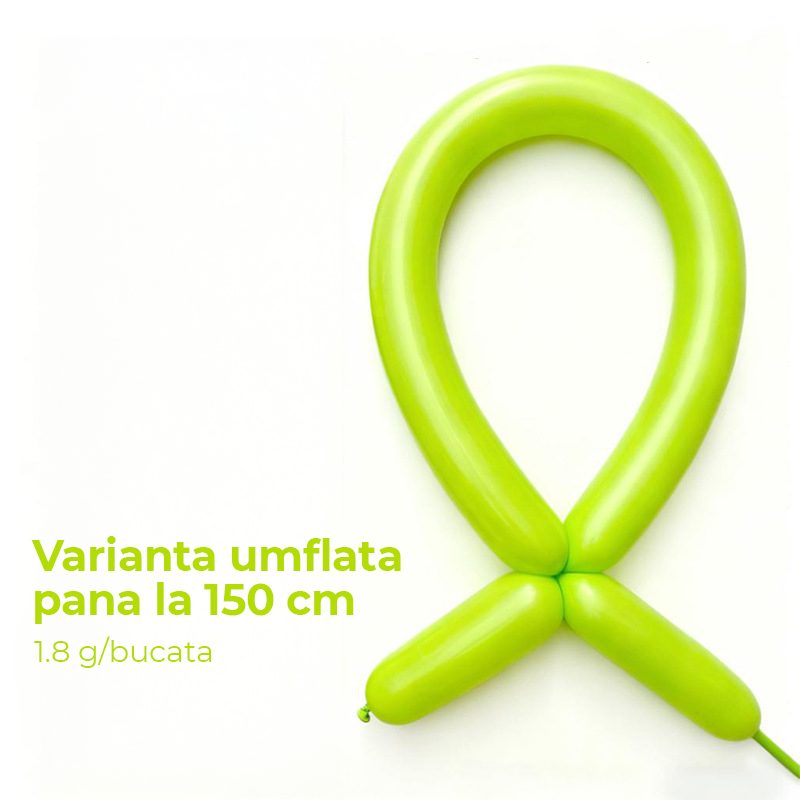 Baloane modelaj detaliu set 50