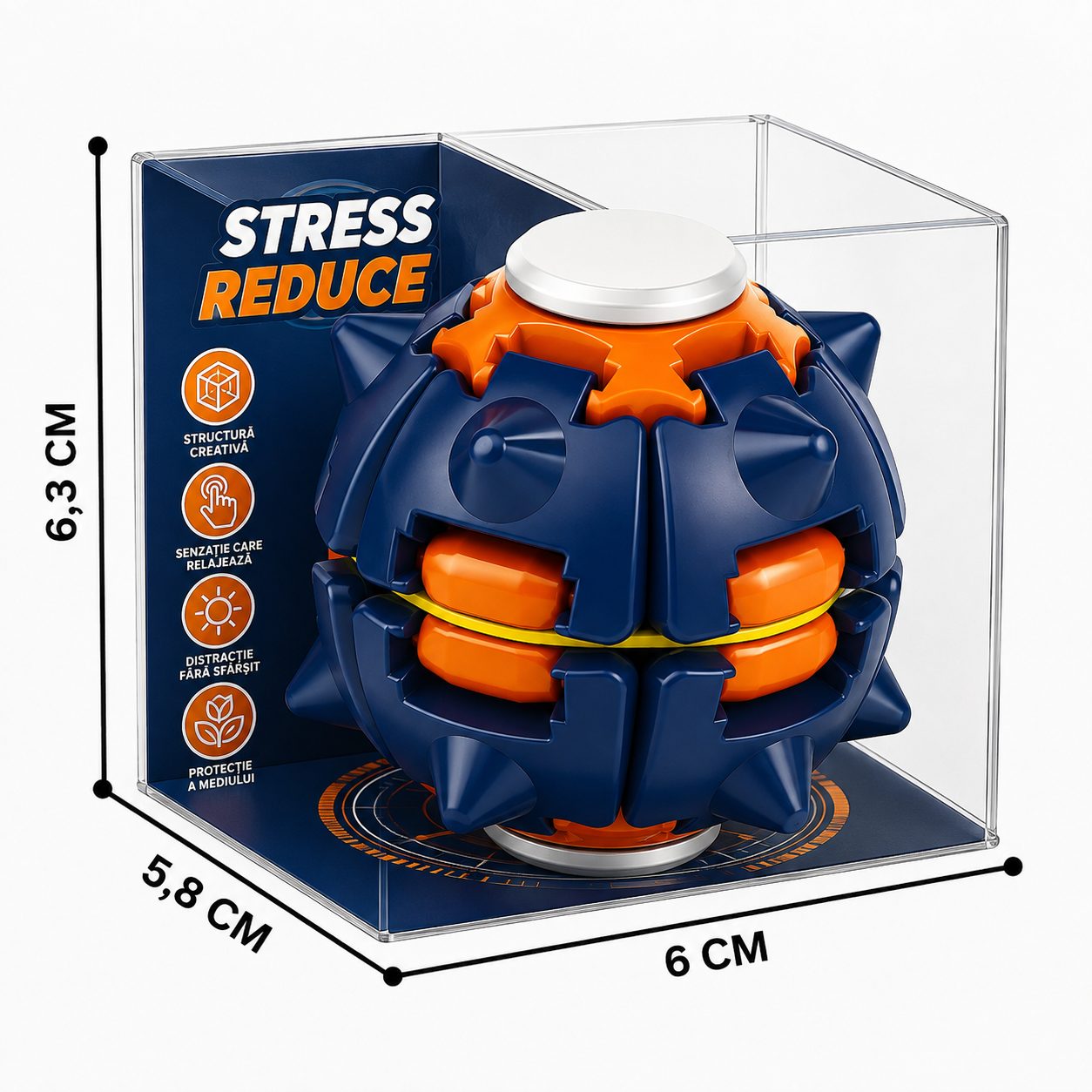 Detaliu structura 3D jucarie 