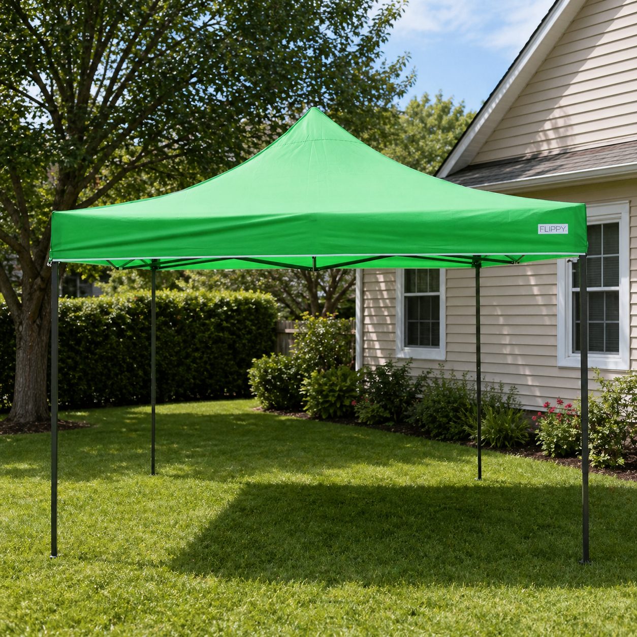 Pavilion Pliabil 3x3m Green Perspective