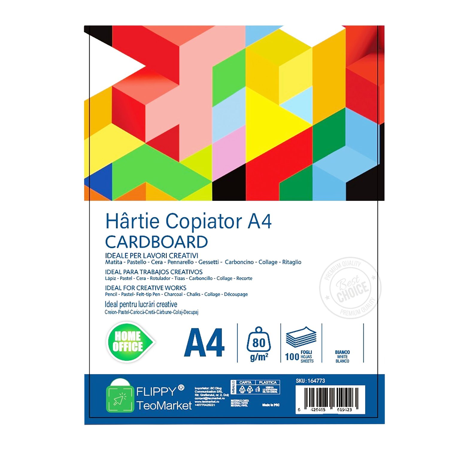 Hârtie copiator A4 80 g/mp 100 coli