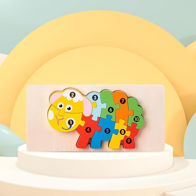 Set Puzzle Lemn Complet