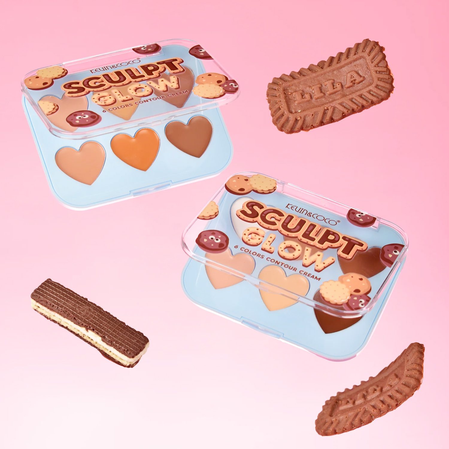 Nuante Paleta Contouring Kevin&Coco