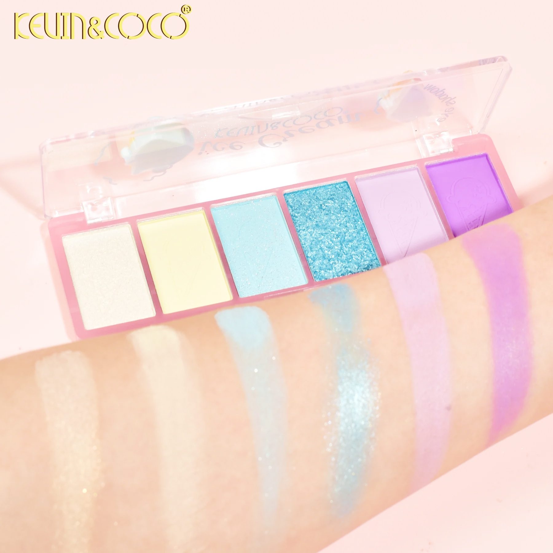 Detaliu nuante Paleta Kevin&Coco