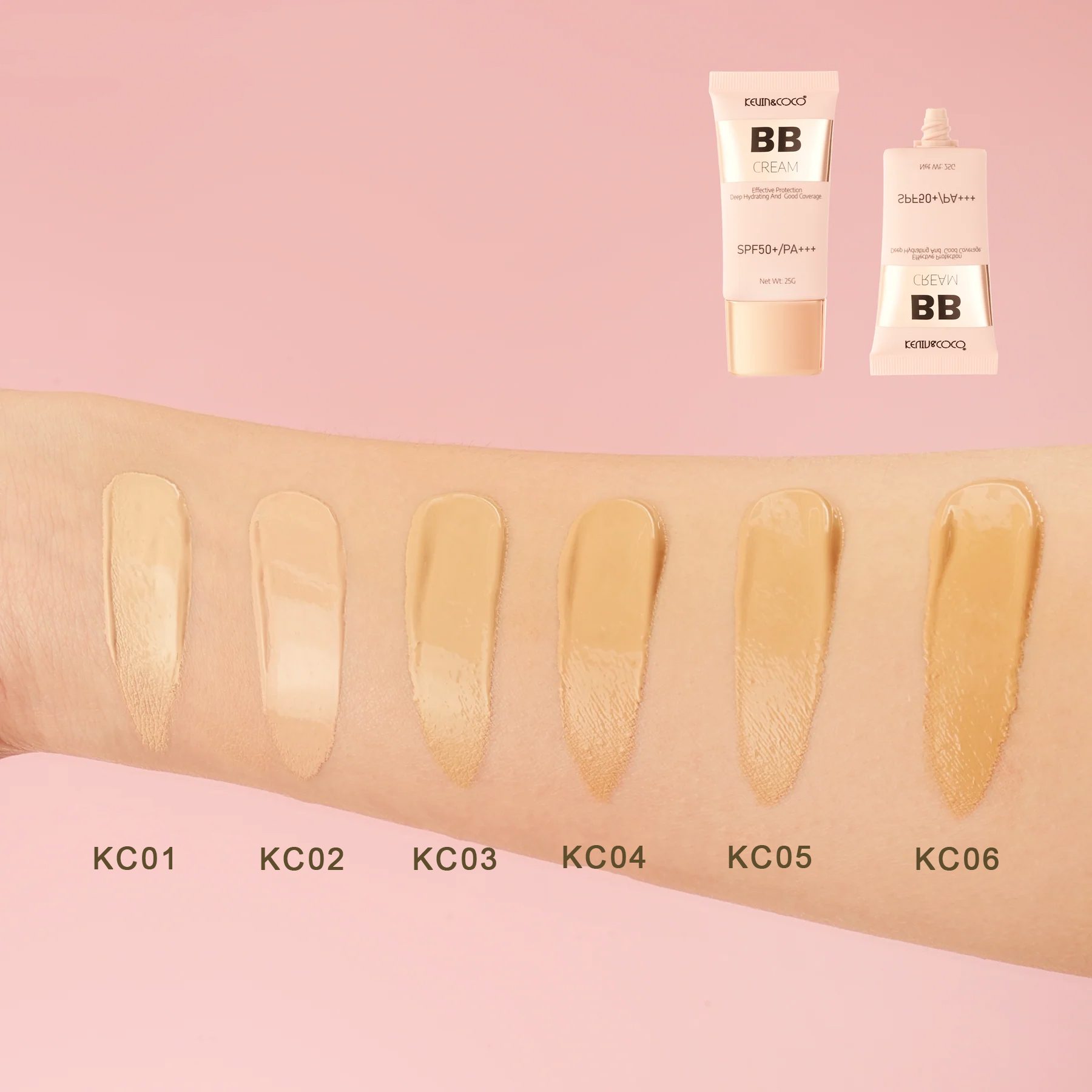 Nuanță KC01 Light Beige BB Cream