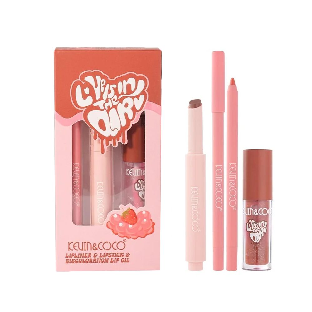 Set pentru Buze Kevin&Coco Love Is In The Air Hot Chocolate