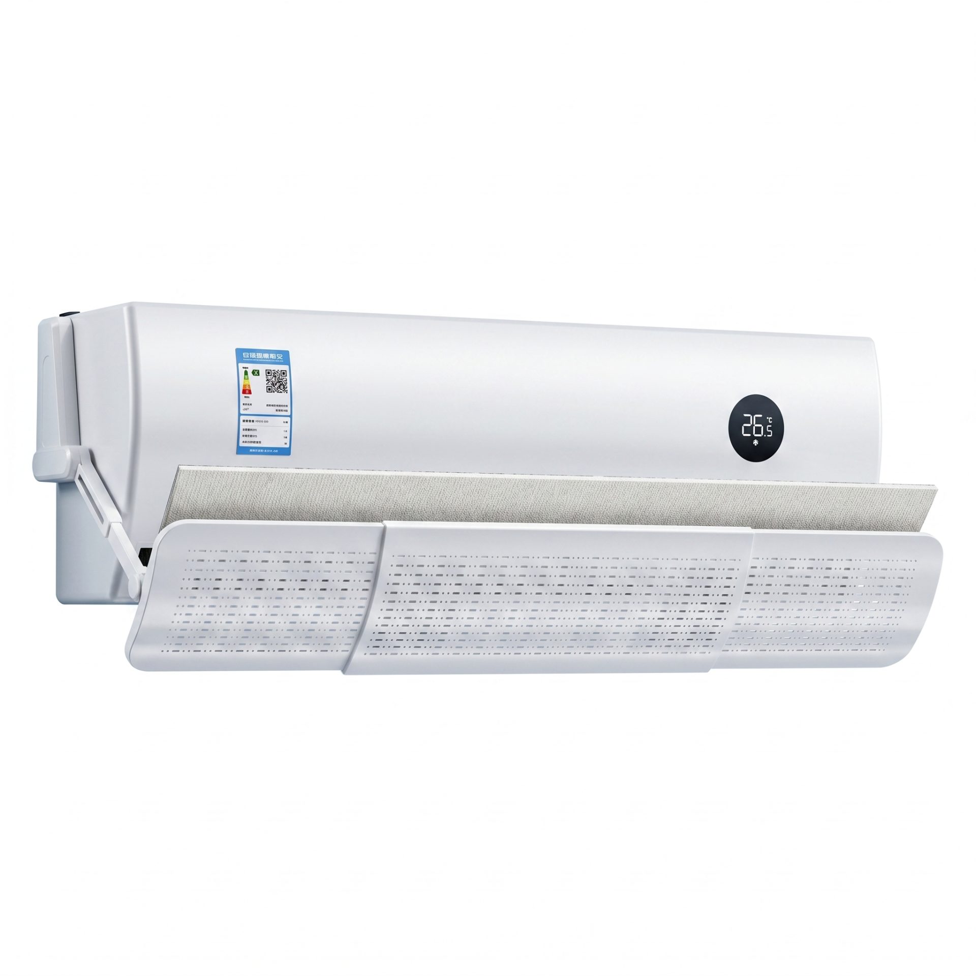 Deflector aer conditionat universal alb