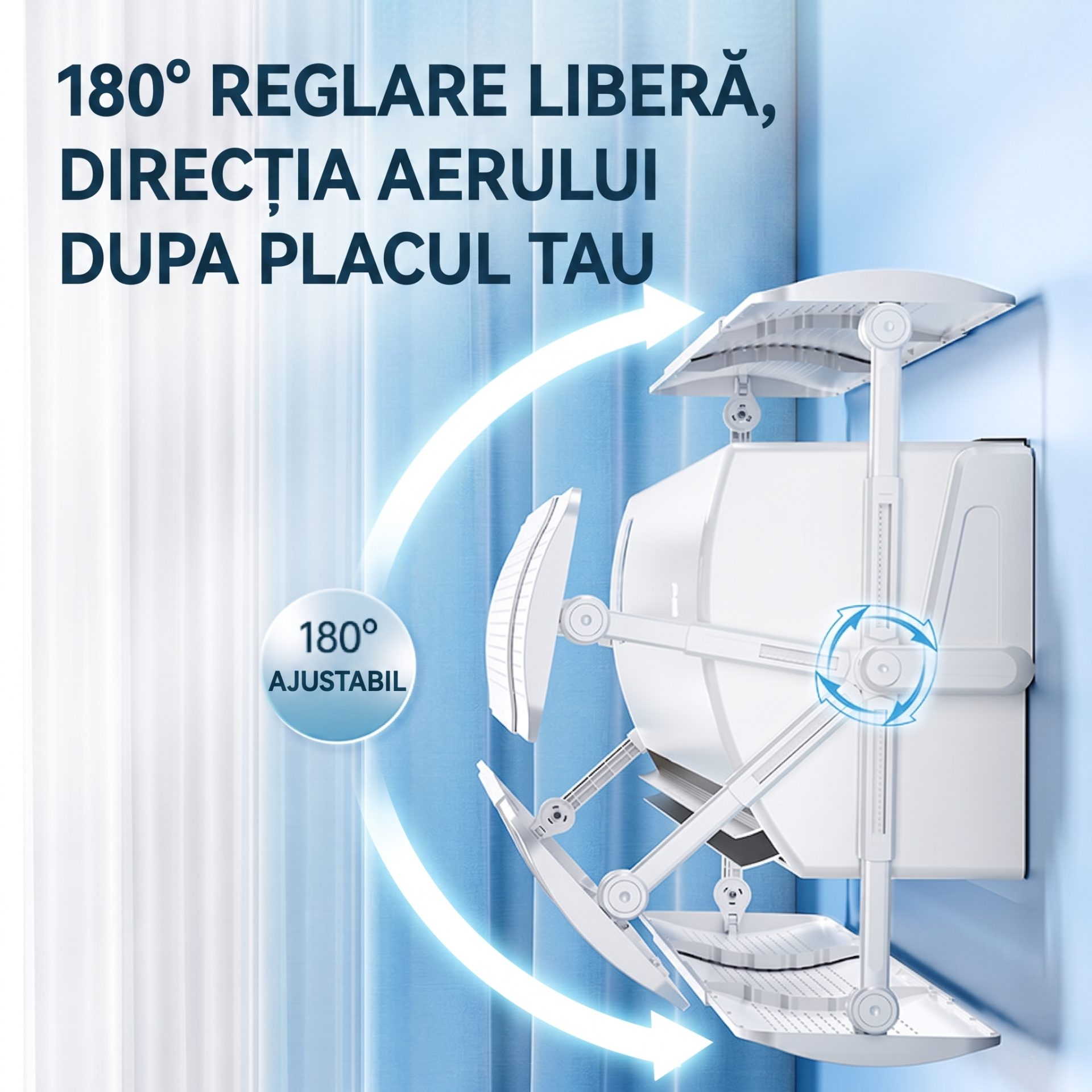 Deflector climatizare ajustabil 180 grade