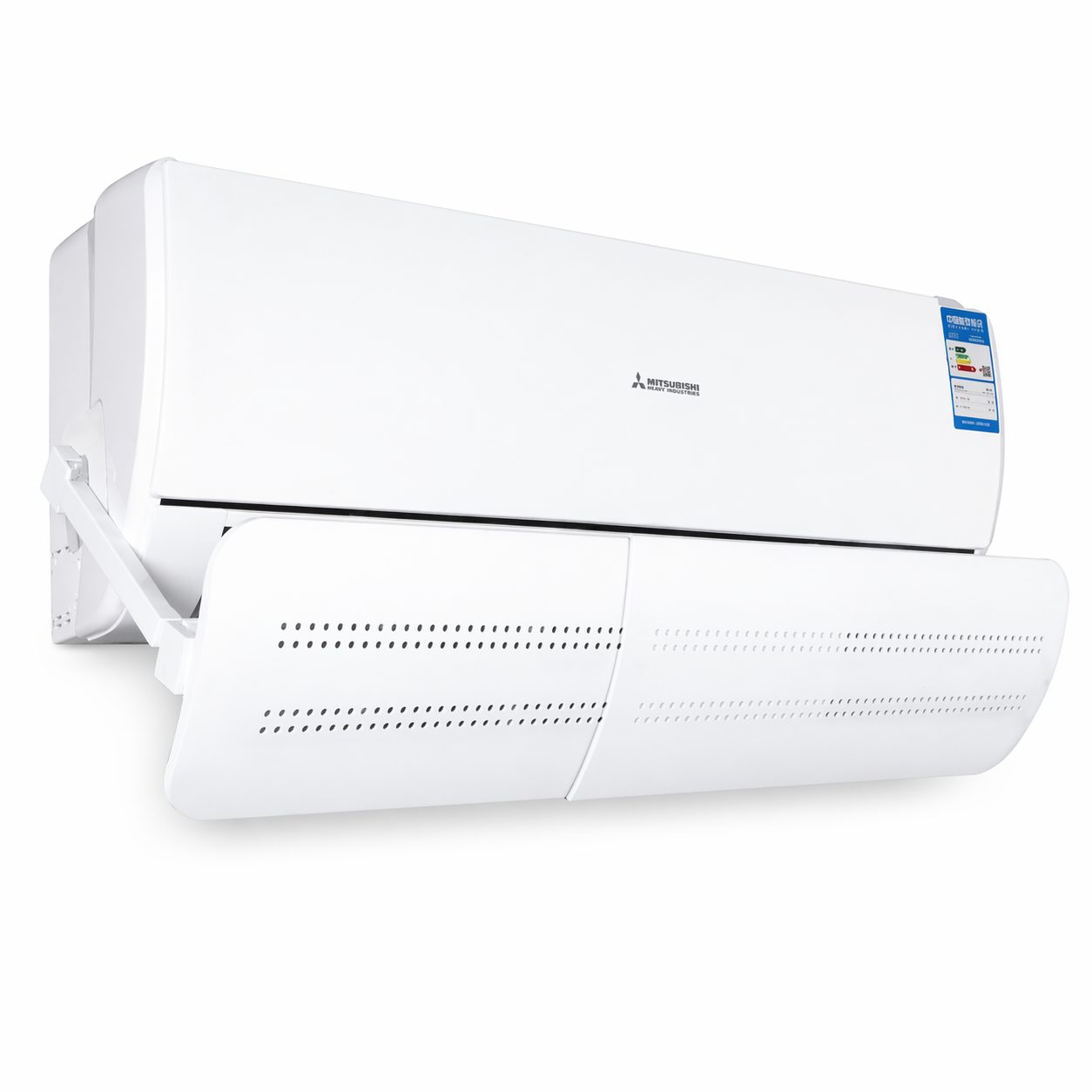 Detaliu deflector aer conditionat cu deschidere completa