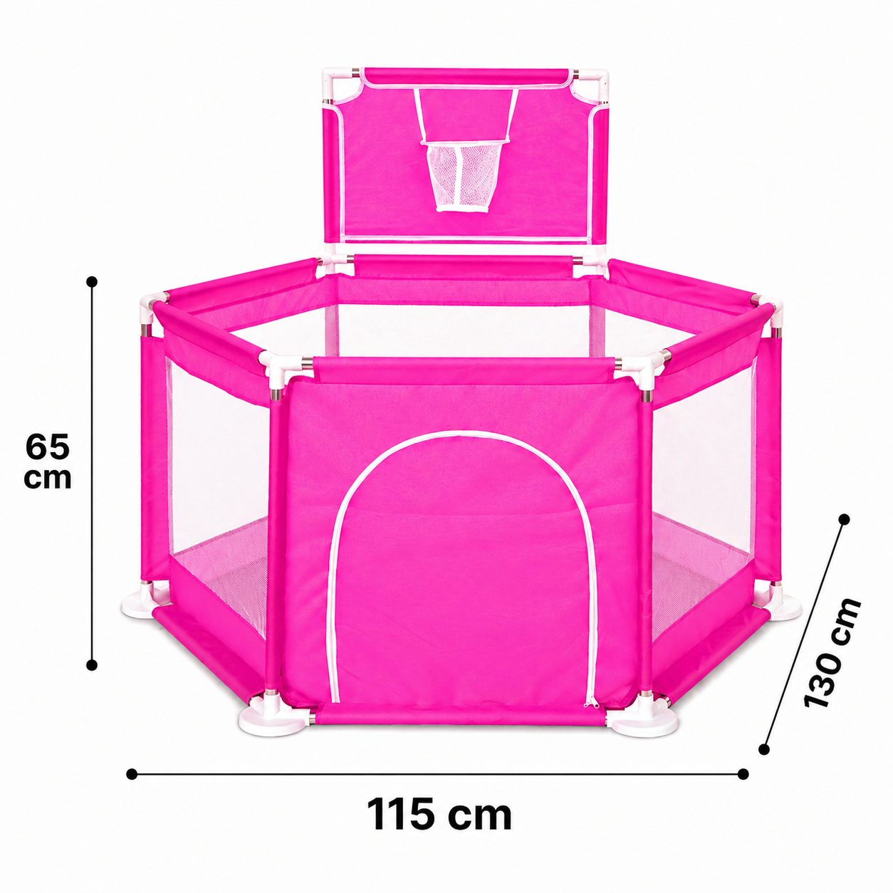 Tarc de joacă , design complet roz închis
