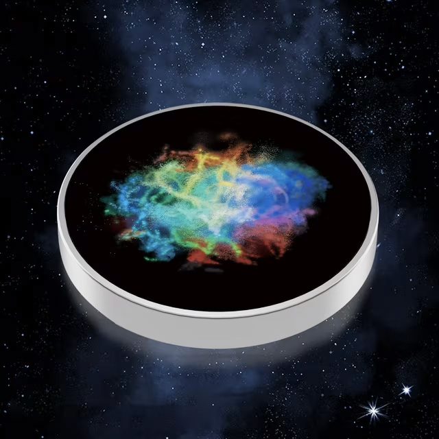 Detail Spinner Metalic cu efect galaxie