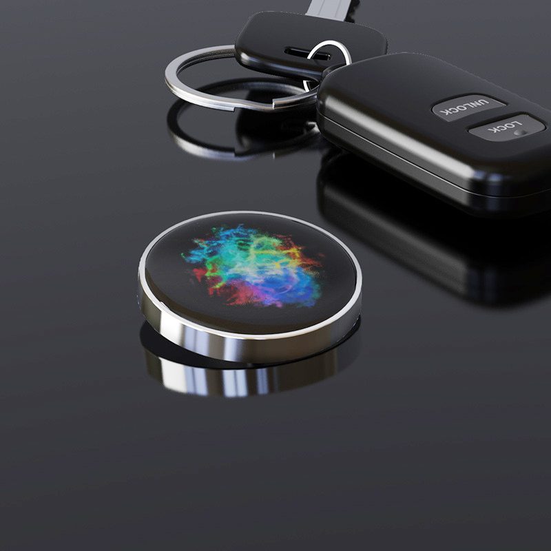 Spinner în mână, design Coddington's Nebula