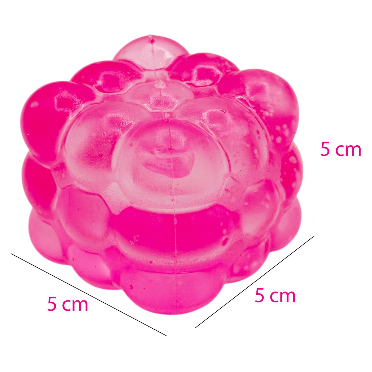 Magic Bubble Cube 3D antistres roz