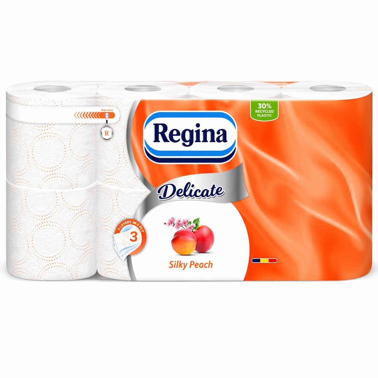 Hârtie igienică aromată Regina 3 straturi set 8 role