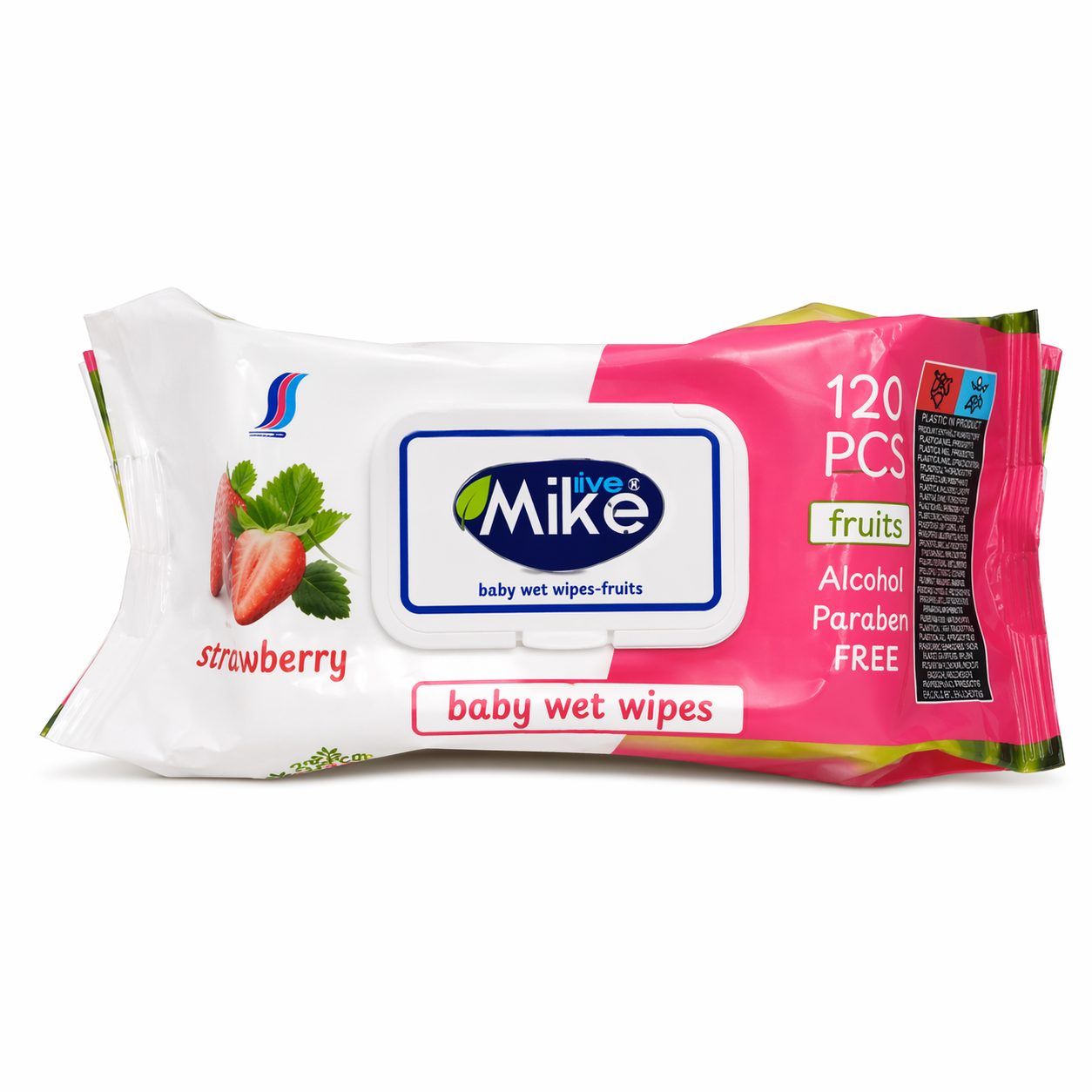 Servetele umede Fresh Strawberry Mike Line 120 bucati