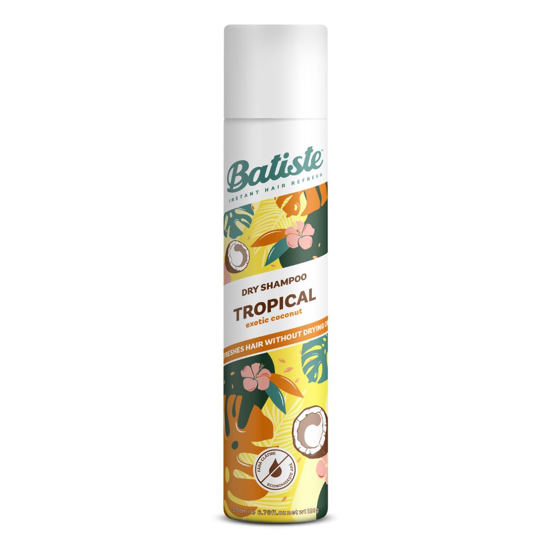 Sampon uscat Batiste - utilizare
