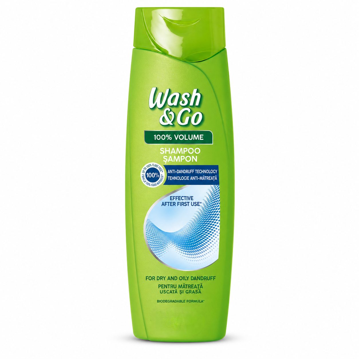 Sampon antimatreață WASH&GO 675 ml