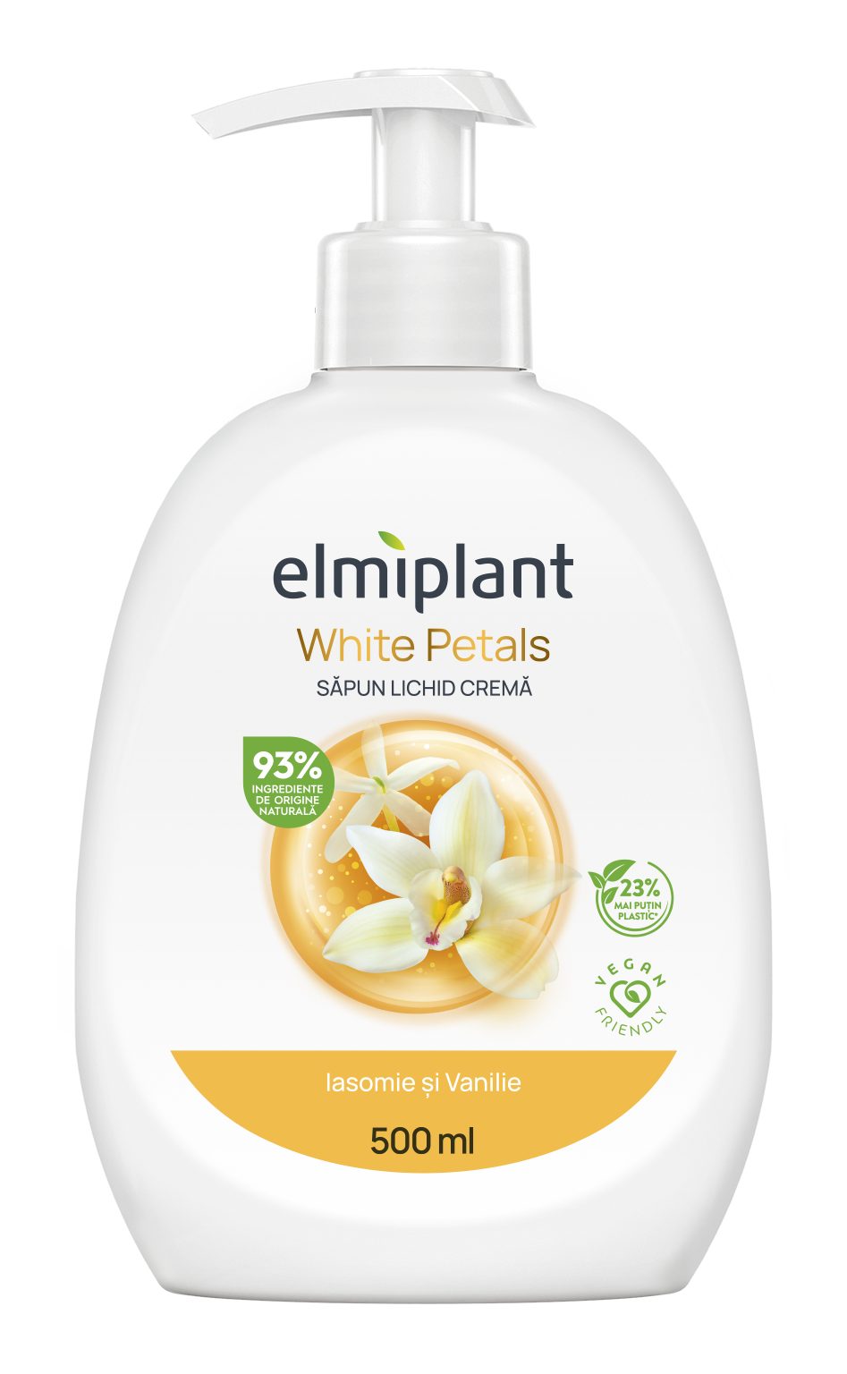 Săpun Lichid Crema Elmiplant Iasomie Vanilie 500 ml
