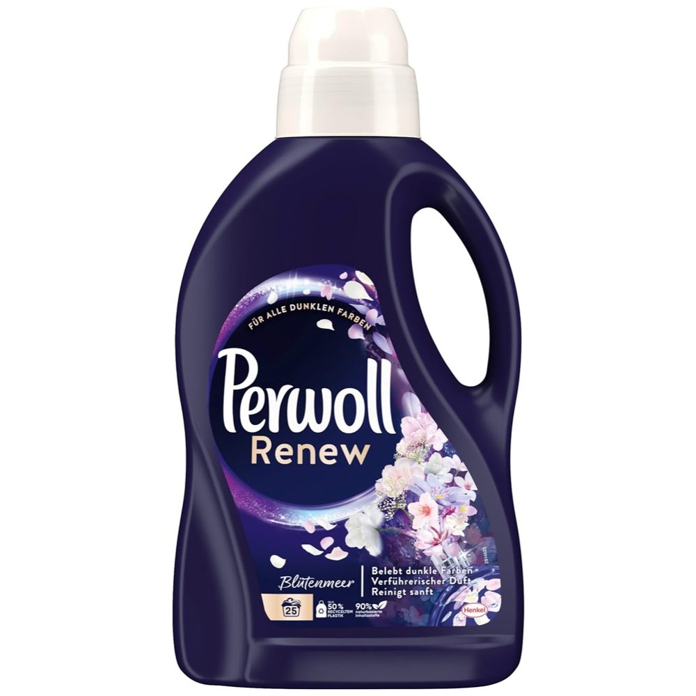 Detergent Lichid Perwoll Renew Blossom 1.375 L pentru Rufe Negre