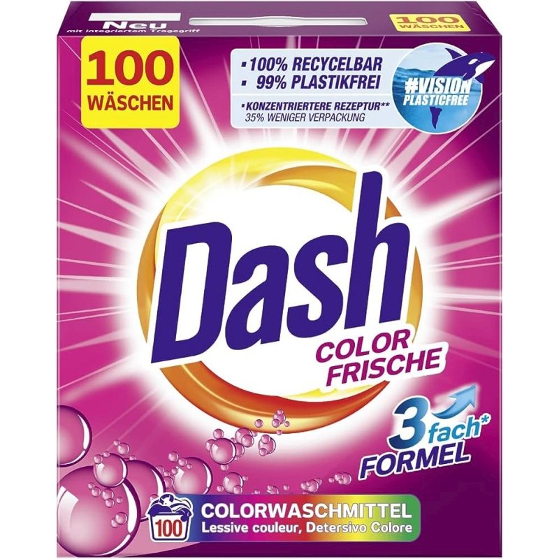 Detergent Automat Dash Color Fresh pentru Rufe Colorate 6 kg