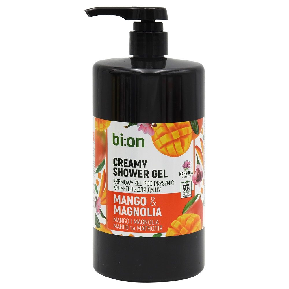 Gel de Dus Bio Naturell Mango și Magnolia 946 ml cu pompă