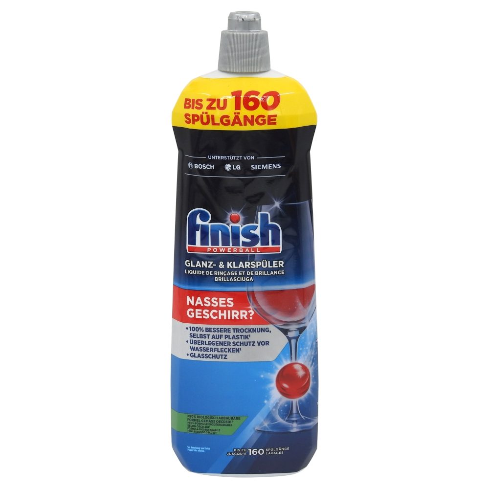 Soluție de clătire FINISH 800 ml pentru mașina de spălat