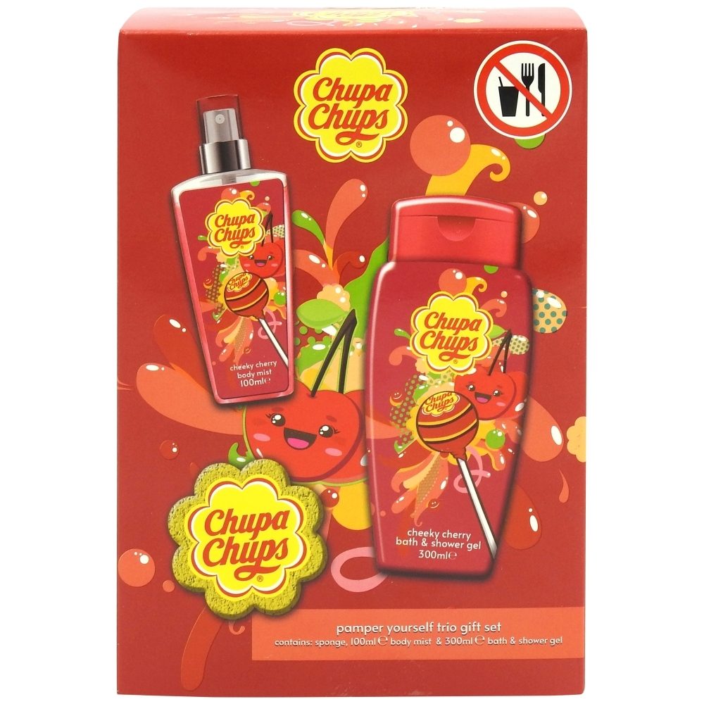 Set Cadou Ingrijire Corporala Chupa Chups Cirese