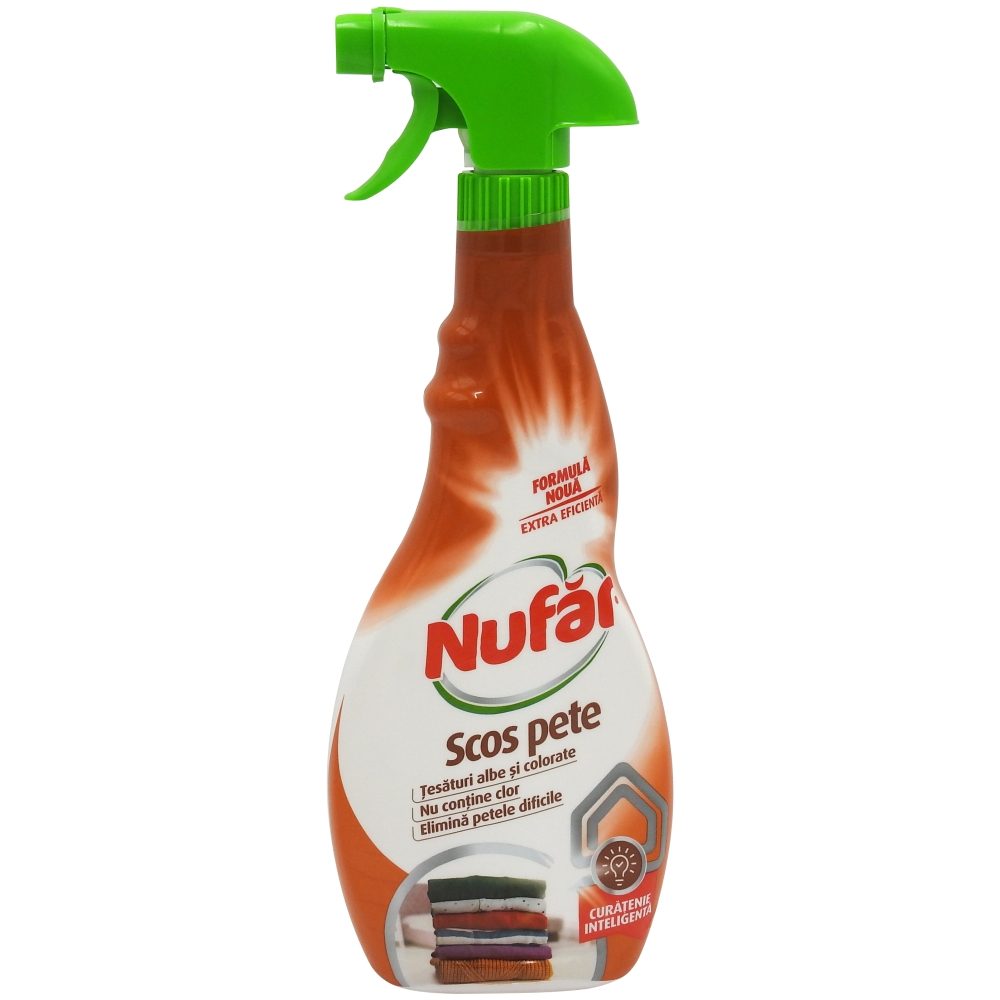 Soluție pentru scos pete NUFAR 500 ml
