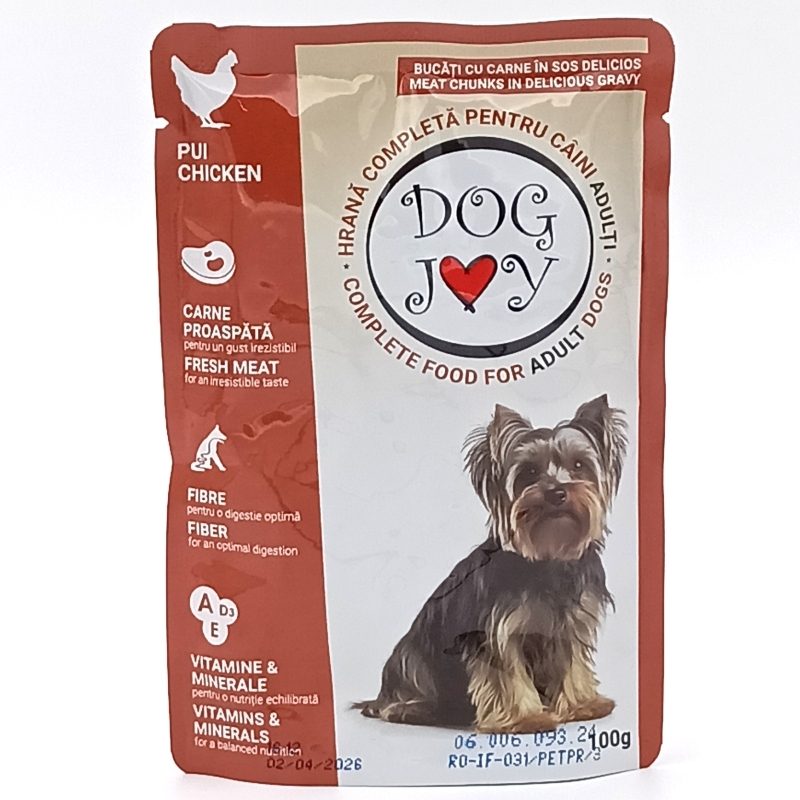 Hrană Umedă Dog Joy Pui 100g pentru Câini