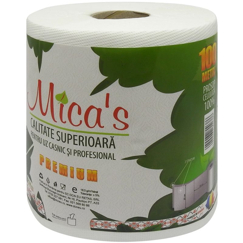 Prosop de Bucătărie MICAS 2 Straturi 100m