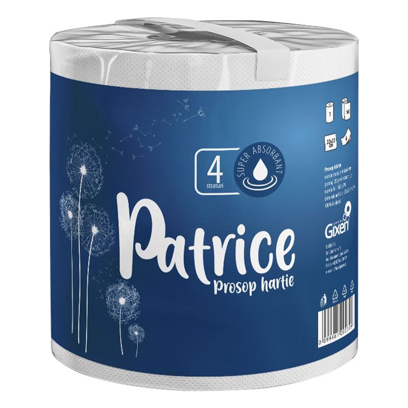 Prosop de Bucătărie PATRICE 4 Straturi Alb