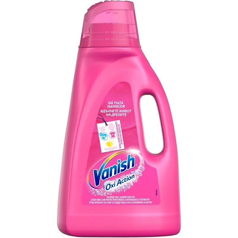 Soluție lichidă pentru pete VANISH Pink 3L