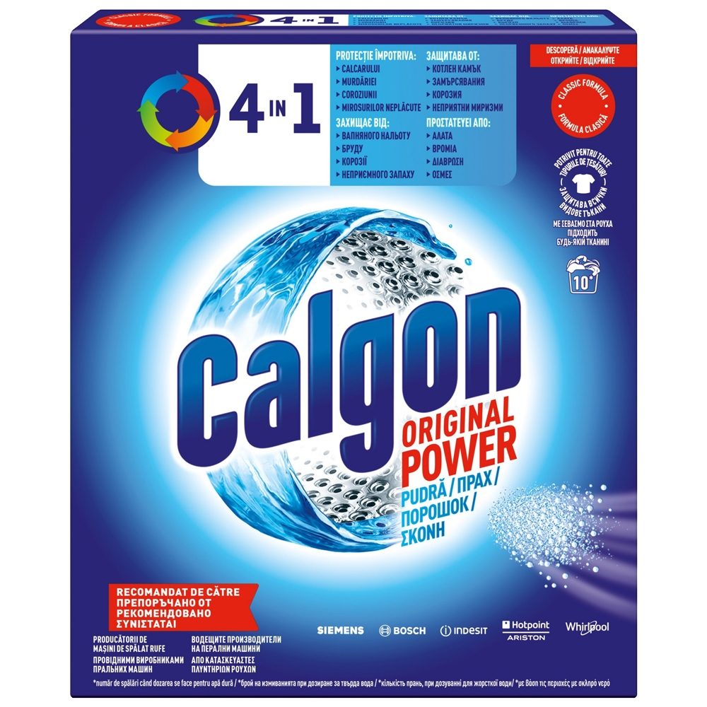 Pudra Anticalcar Calgon 500g pentru Masina de Spalat