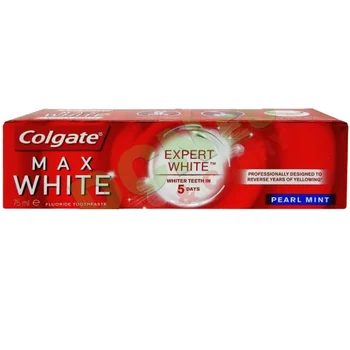 Pasta de Dinti Colgate Max White Expert Pearl Mint 75ml