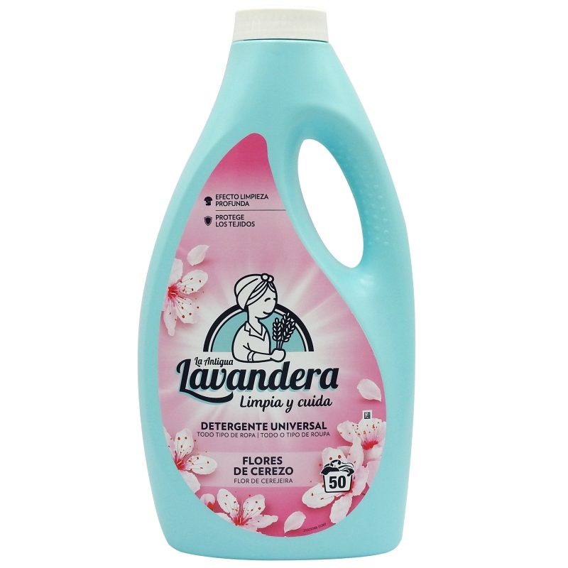 Detergent Lichid LAVANDERA Flores de Cerezo 2.5L