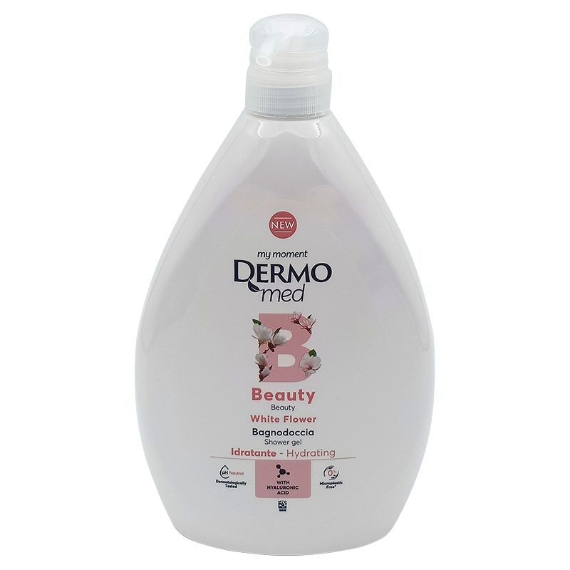 Gel de Dus DERMOMED Beauty White Flower 1L