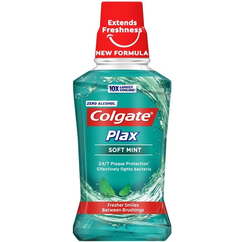 Apa de gura Colgate Plax Soft Mint 250 ml pentru igiena orala