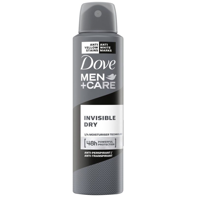Antiperspirant Deo Spray DOVE Men Invisible Dry 200ml