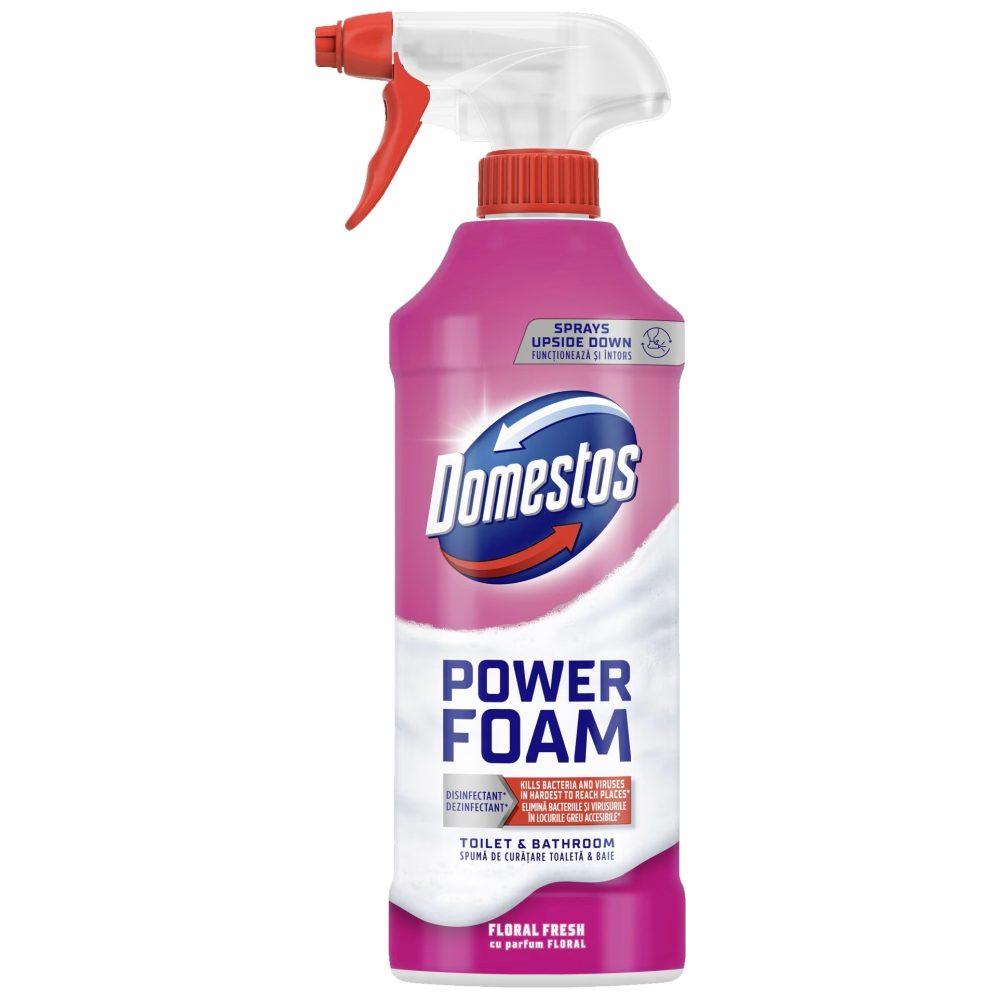 Spray Spuma Domestos Floral 435 ml antibacterian