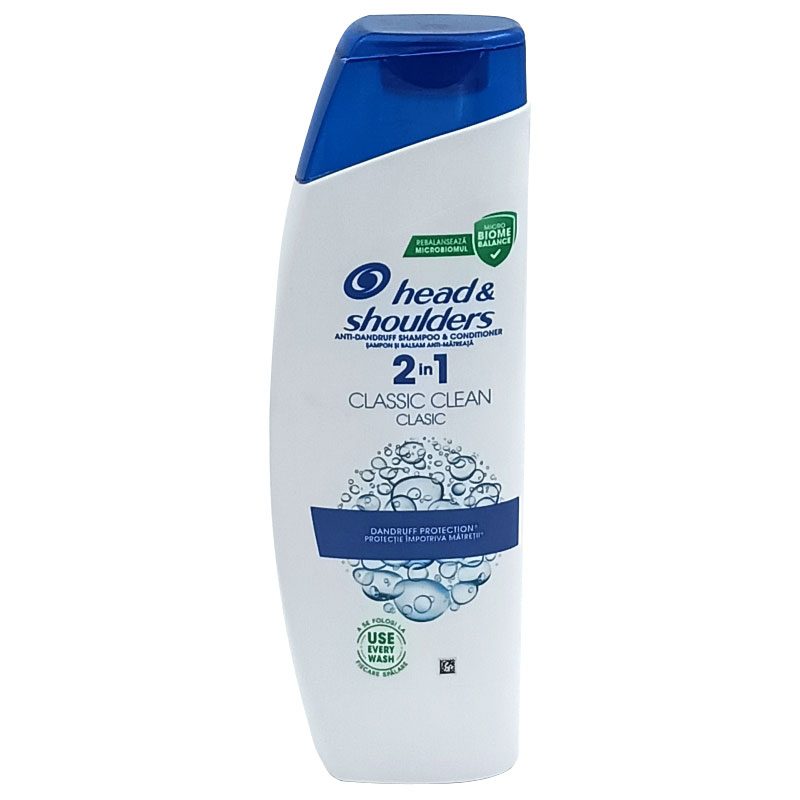 Sampon HEAD&SHOULDERS 2 in 1 Classic Clean 330 ml