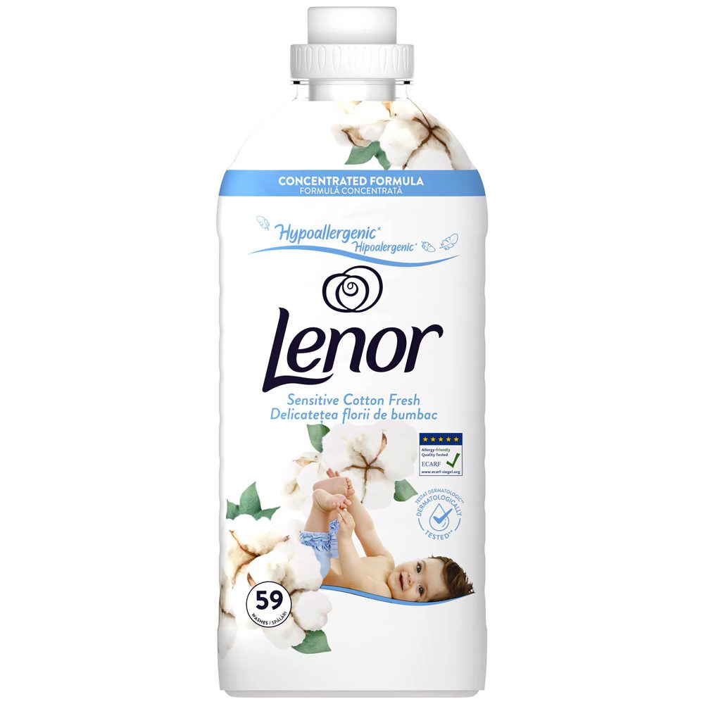 Balsam pentru Rufe Lenor Sensitive Cotton Fresh 1239ml