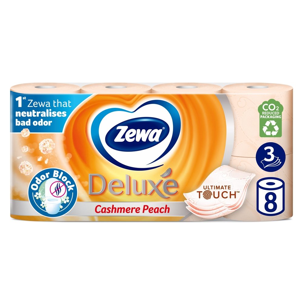 Hârtie igienică ZEWA Peach 3 straturi 8 role