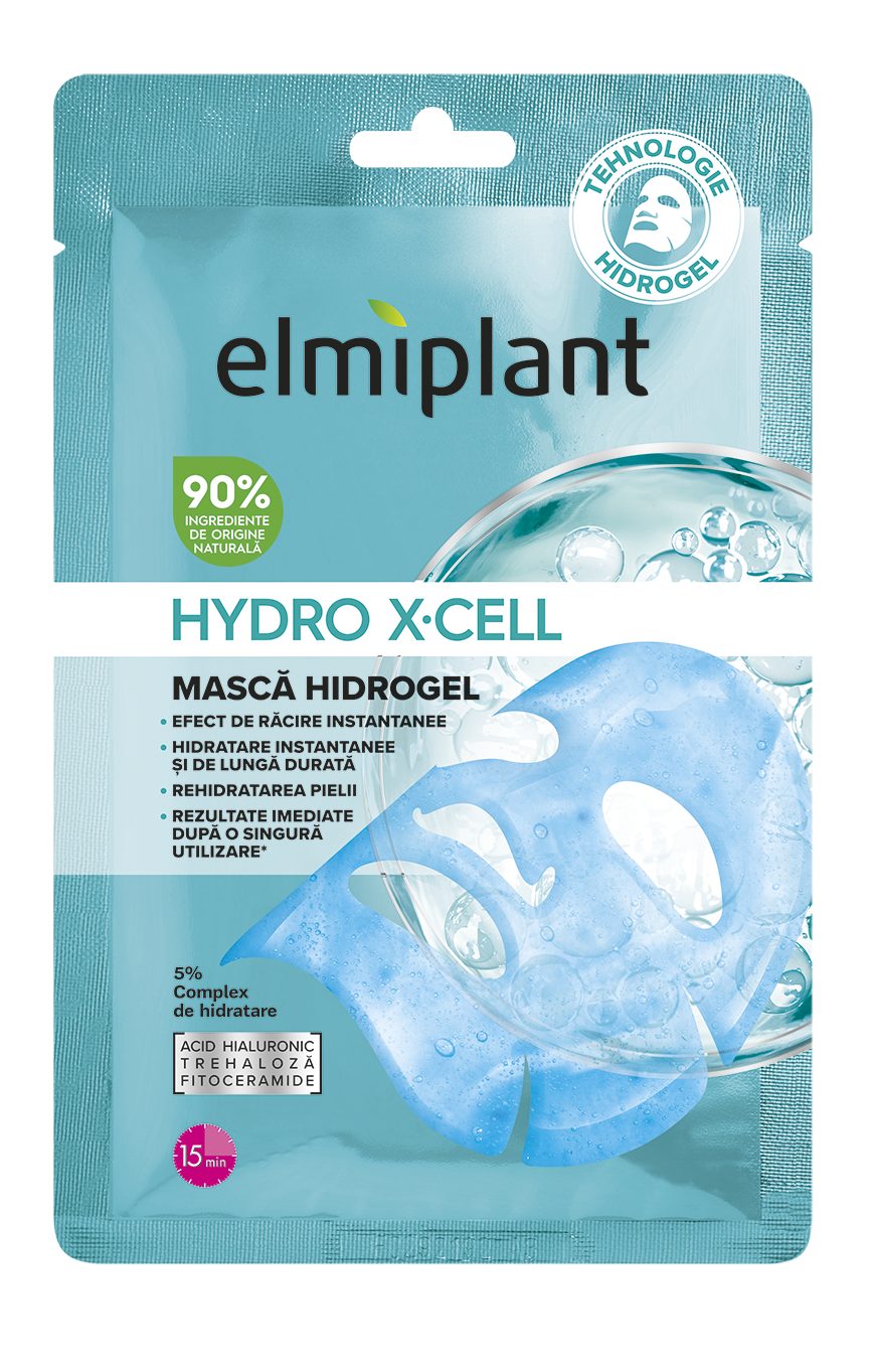Masca Hidrogel Elmiplant Hydro X-Cell pentru Fata 20 ml